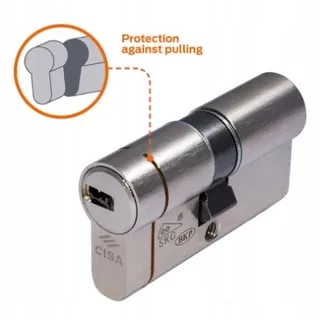 Vložka proti vlámaniu CISA TEKNO PRO 30/40 mm s bezpečnou spojkou